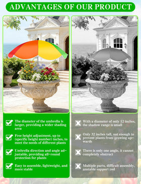 VIUASDX rainbow design adds decorative color to terraces and balconies