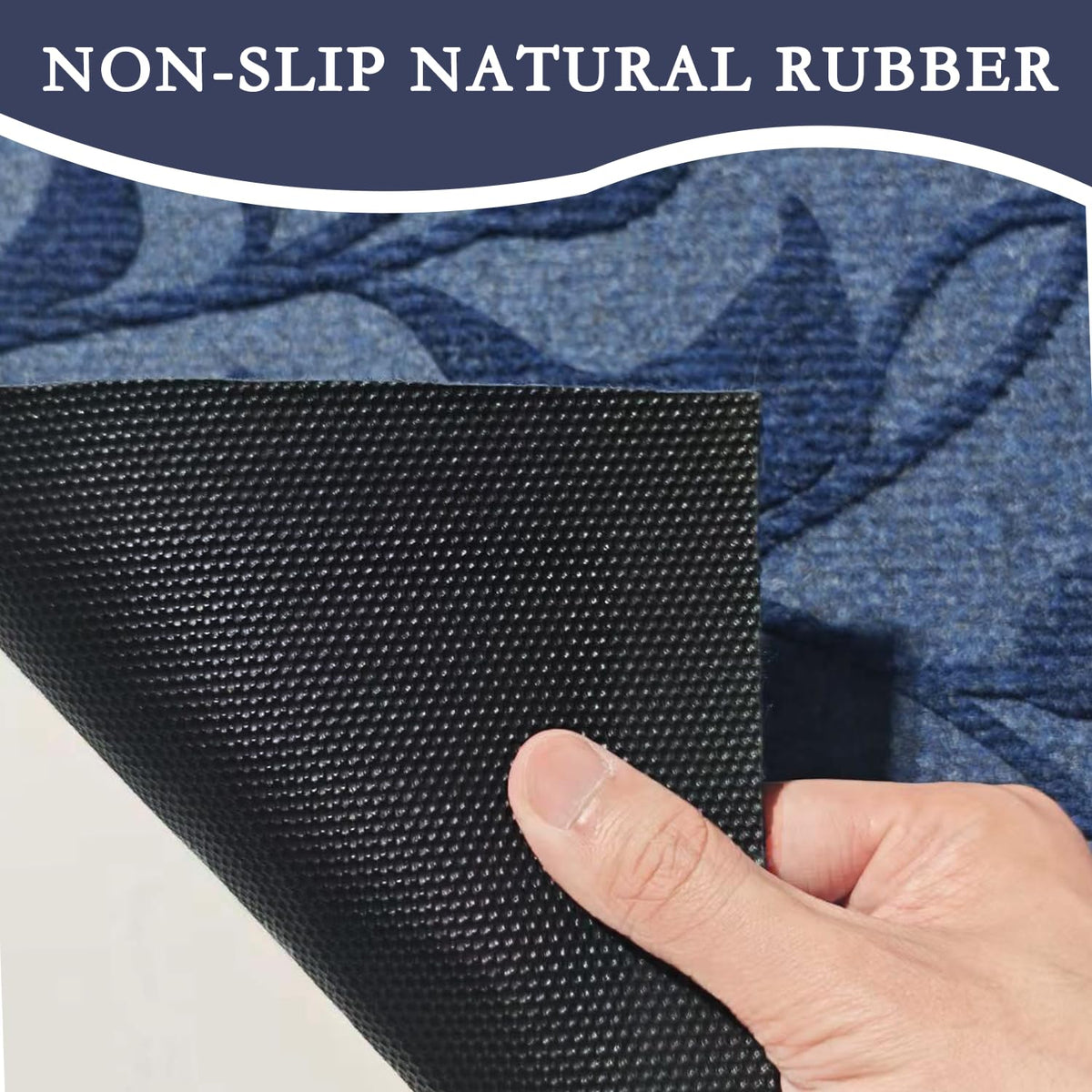 VivaNest all-season durable doormat blends with outdoor decor