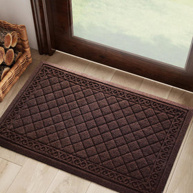 VivaNest Classic doormat dirt-groove close-up demonstrates effective dirt capture