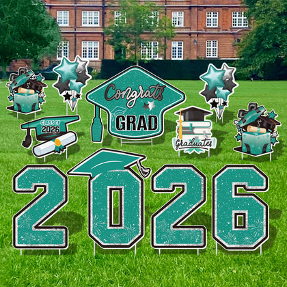 Vivantia Class of 2026 graduation cap sign for vibrant outdoor lawn display