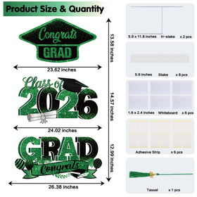 Vivantia mini whiteboards for yard signs with personalized messages