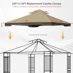 VivaPeak canopy corner pockets allow quick, tool-free installation