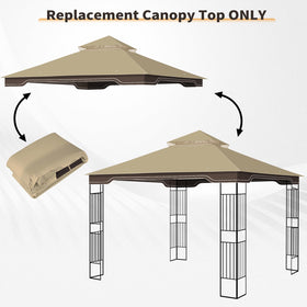 VivaPeak replacement canopy creates cozy outdoor shade for patio use