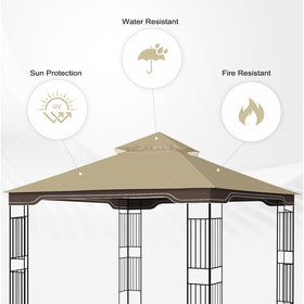 VivaPeak canopy double-layer ventilation enhances airflow while keeping insects out