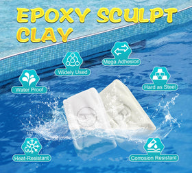 Vividye Pool Putty applied to tile for a durable seal.