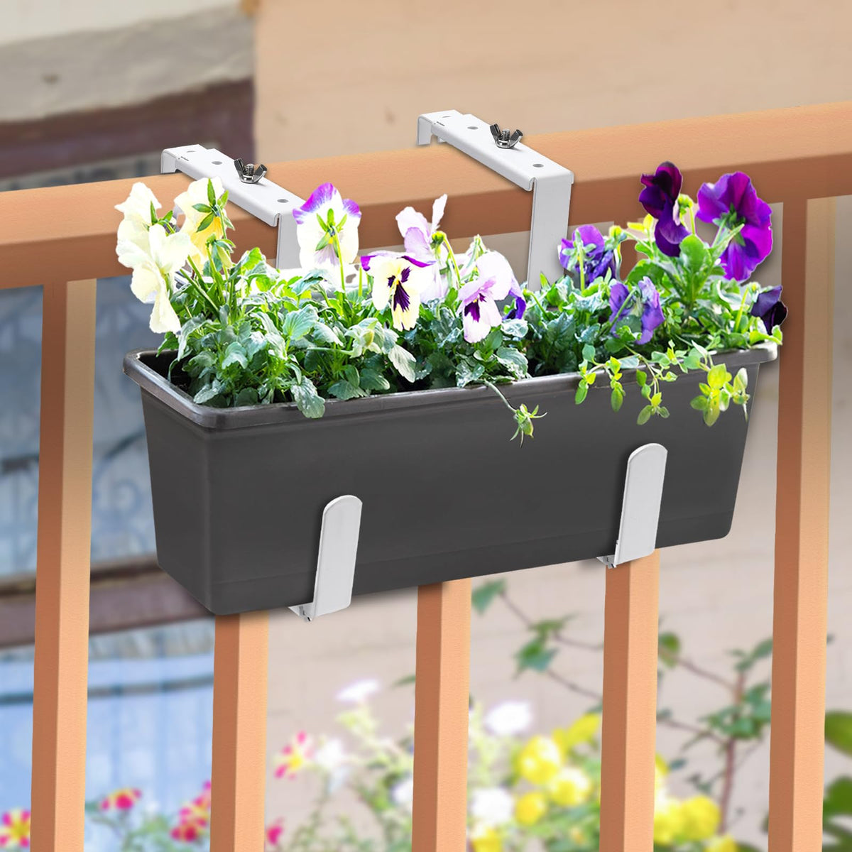 Suitable for indoor and outdoor spaces like balconies and courtyards.