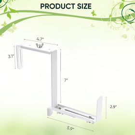 Sturdy iron construction with powder coating for outdoor use.