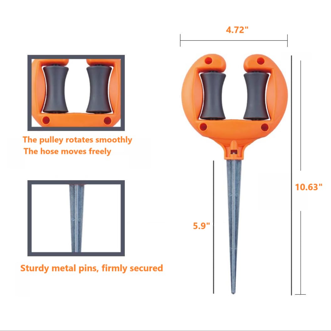 VIVIMEOW universal-fit design accommodates hoses up to one inch.