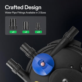 VIVOGROW Bio Pressure Pond Filter replaceable sponges emphasize easy maintenance