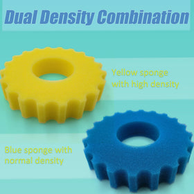 PurifyLogix sponge pads fit VIVOGROW bio pressure pond units for filtration efficiency.
