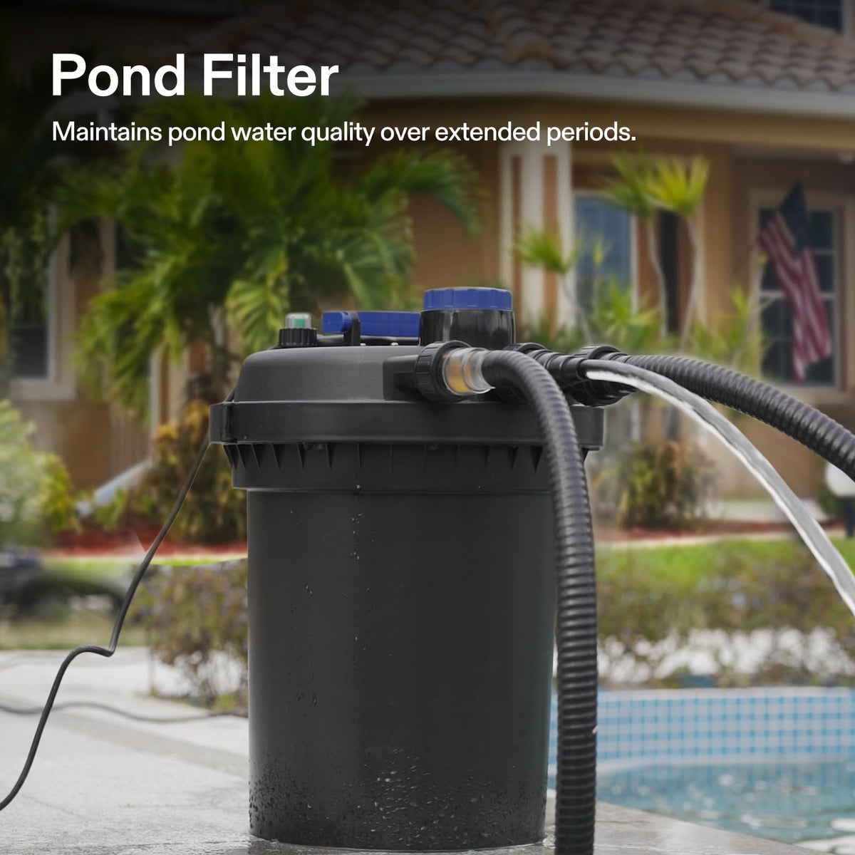 VIVOGROW top-switch drain control for flexible setup.