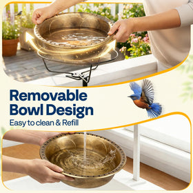 VIVOHOME copper finish adds antique charm to garden spaces