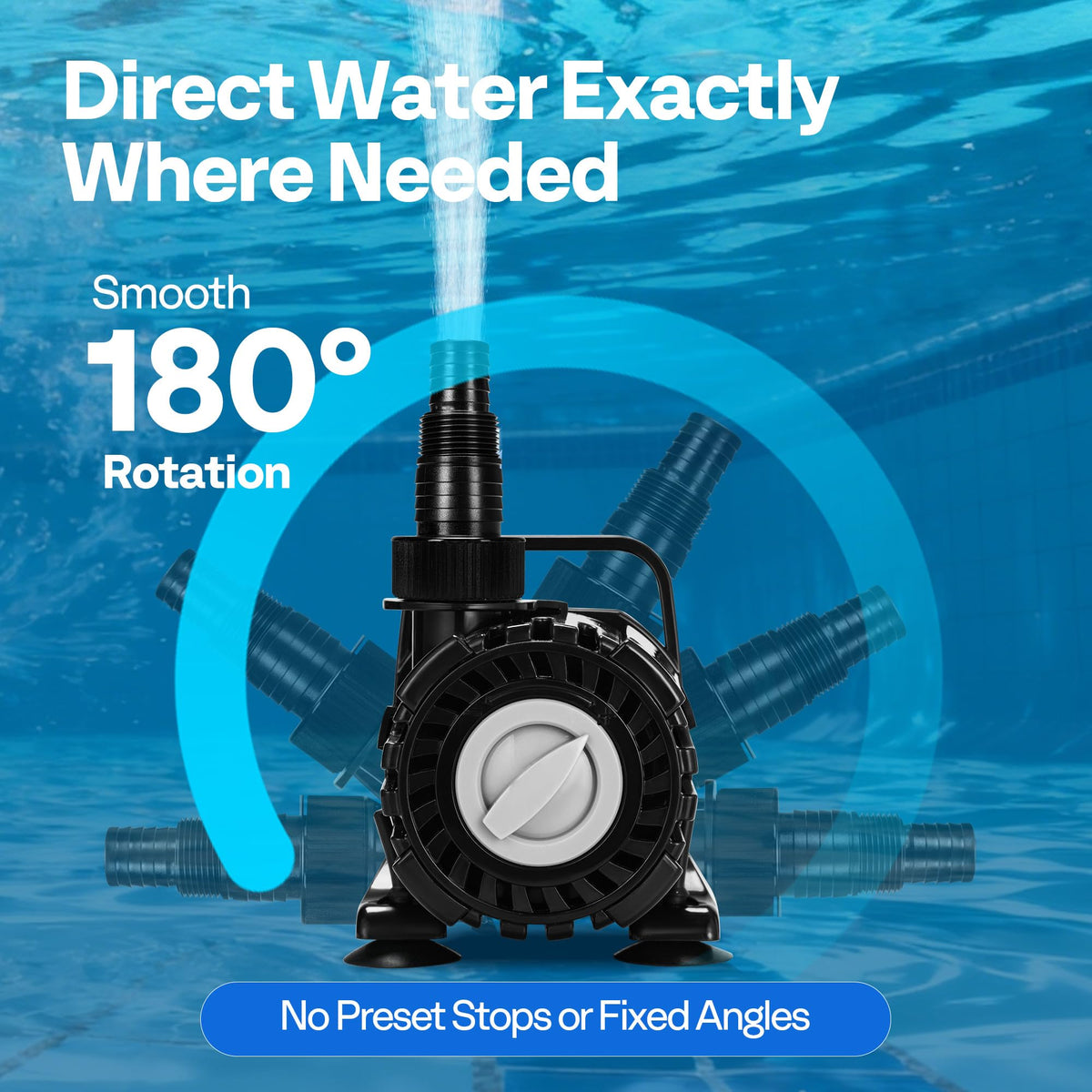 VIVOHOME thermal overload protection for safe operation during runs.