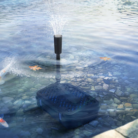 VIVOHOME submersible pond pump, 540 GPH, reliable for medium ponds