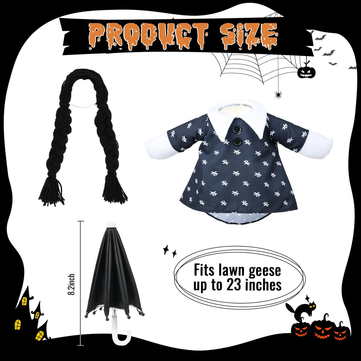 VIVOLOOM tiny bag detail enhances the Halloween costume