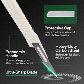 VIVOSUN blade angled at 45 degrees to improve moisture contact.