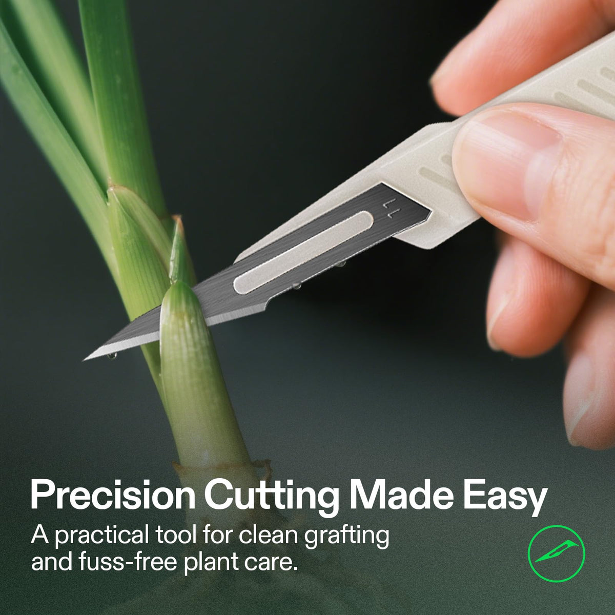 VIVOSUN ergonomic handle shown for comfortable pruning tasks.