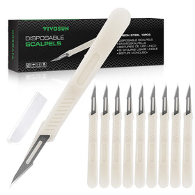 VIVOSUN high-carbon blade shown for accurate propagation cuts.