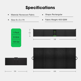 VIVOSUN 129 gallon capacity supports flexible planting options