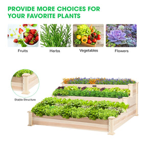VIVOSUN easy-assembly design for quick setup of a raised garden bed