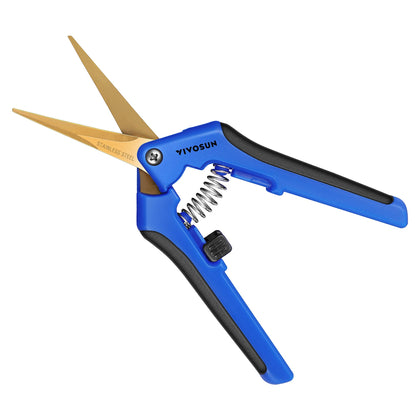 VIVOSUN 3-pack 6.5 inch gardening scissors ready for precise trimming and smooth cuts