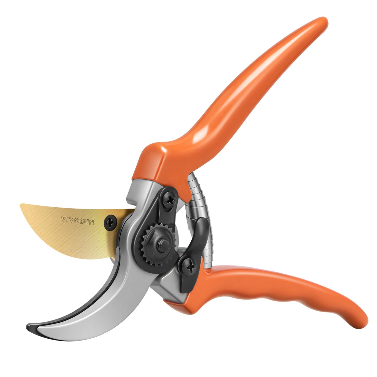 VIVOSUN 8-inch bypass pruning shears blade close for precise cuts
