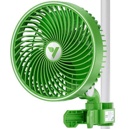 VIVOSUN AeroWave E6 clip-on assembly secures firmly without slipping.
