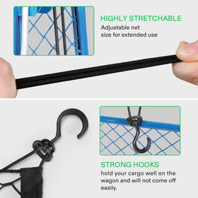 VIVOSUN cargo net includes a storage bag for tidy organization.