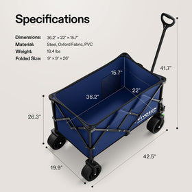 VIVOSUN foldable design stores compactly for easy transport.
