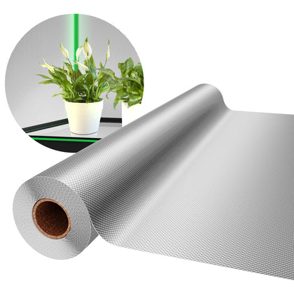 VIVOSUN 6mil diamond-film close-up showing high reflectivity for grow tents