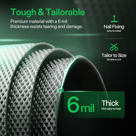 VIVOSUN diamond texture aids thermostability for stable temperatures