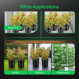 VIVOSUN divider and clamps organize independent planting units.