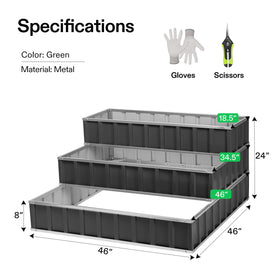 VIVOSUN easy-assembly design includes screwdriver, gloves, and scissors for quick setup.