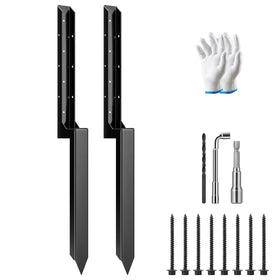 VIVOSUN fence post repair kit in box showing two-pack for quick fencing fixes.