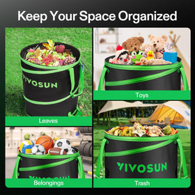 VIVOSUN fold-flat design enables compact storage after use.