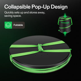 VIVOSUN collapsible design folds compactly for space-saving storage