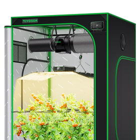 VIVOSUN full-spectrum LED grow light delivers balanced spectrum for thriving plants.