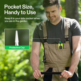 VIVOSUN hand pruner handle detail highlighting grip comfort.