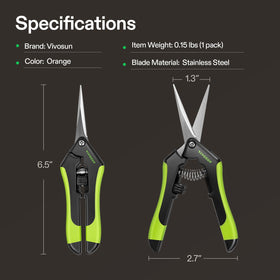 VIVOSUN 3-pack pruning shears offer value and reliability.