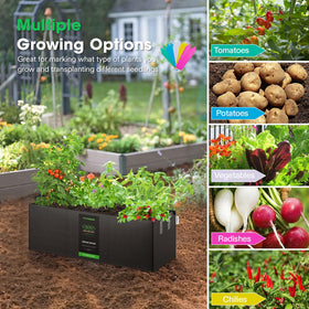 VIVOSUN drainage-friendly fabric helps prevent overwatering and root issues