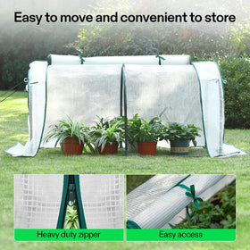 VIVOSUN zippered door enables airflow control and convenient access.