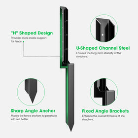 VIVOSUN H-design provides stable support against vibrations and wind.
