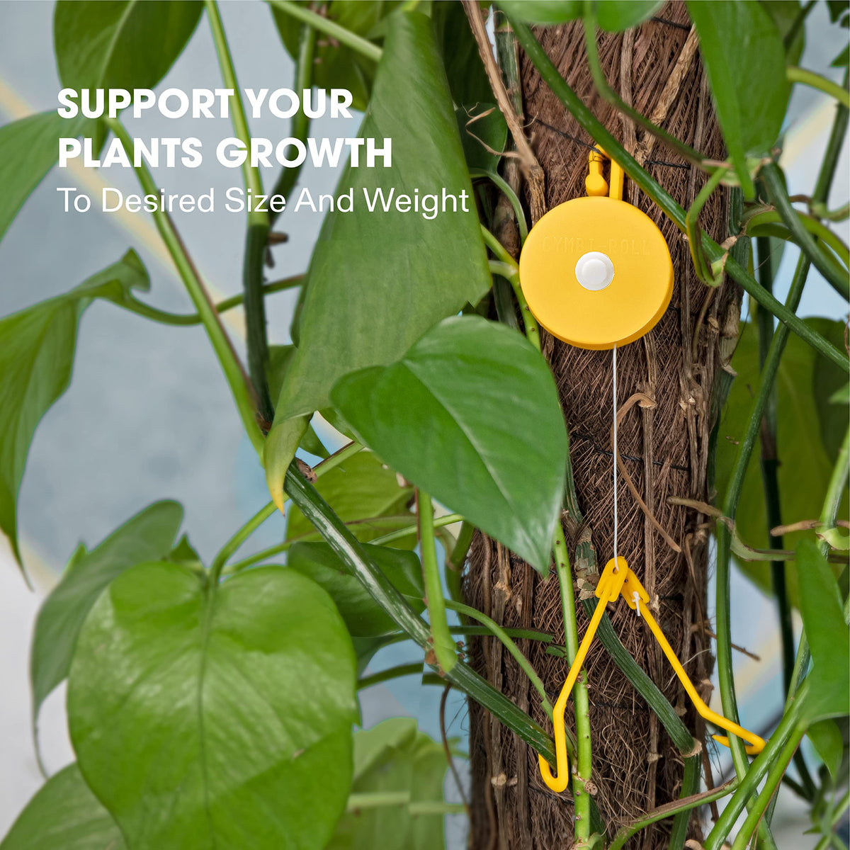 VIVOSUN heavy cropping truss yoyo stabilizes large fruiting vines.