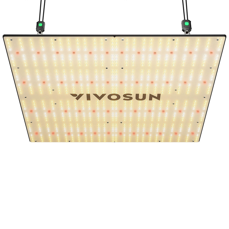 VIVOSUN LumaLight 400W over a tent boosting plant growth