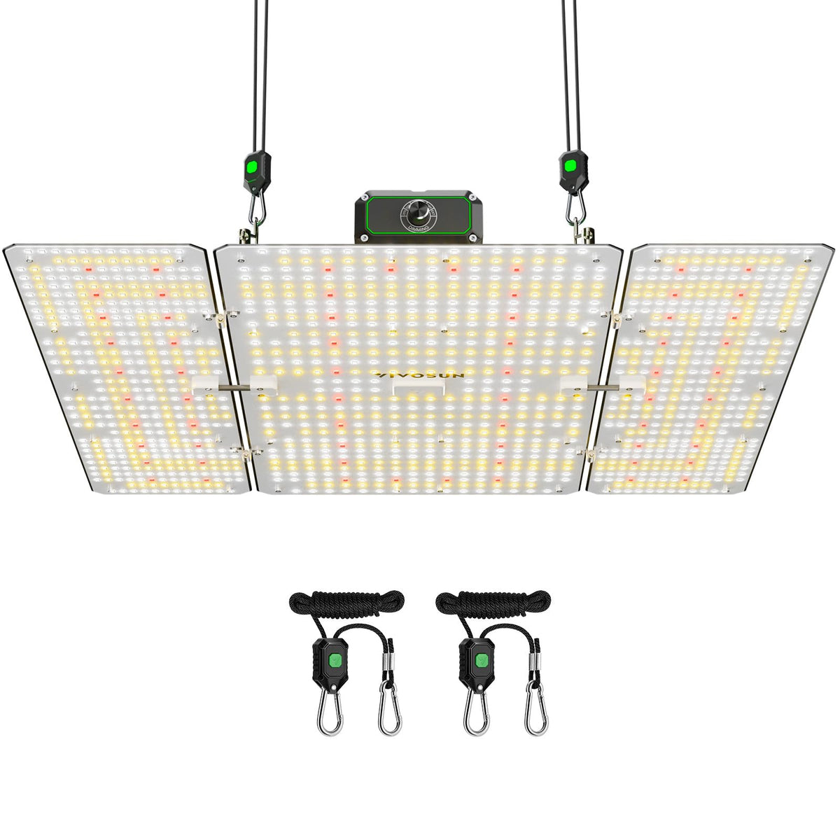 VIVOSUN LumaLight full-spectrum output enhances plant color