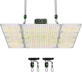VIVOSUN LumaLight full-spectrum output enhances plant color