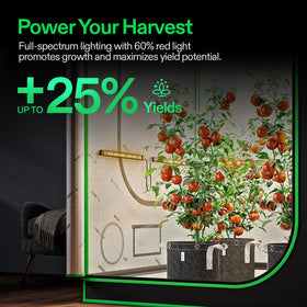 VIVOSUN Lumaray bars show 60% red spectrum for flowering potential