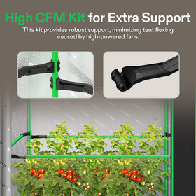VIVOSUN PRO grow tent three hanging bars for flexible plant support