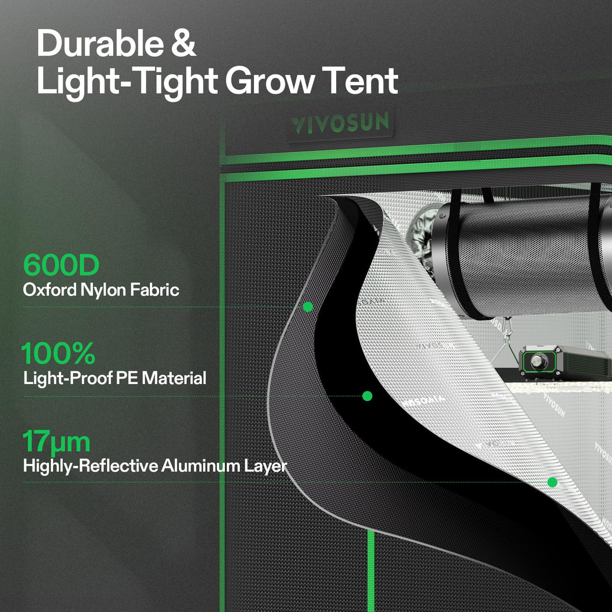 VIVOSUN pruning shears for precise trimming