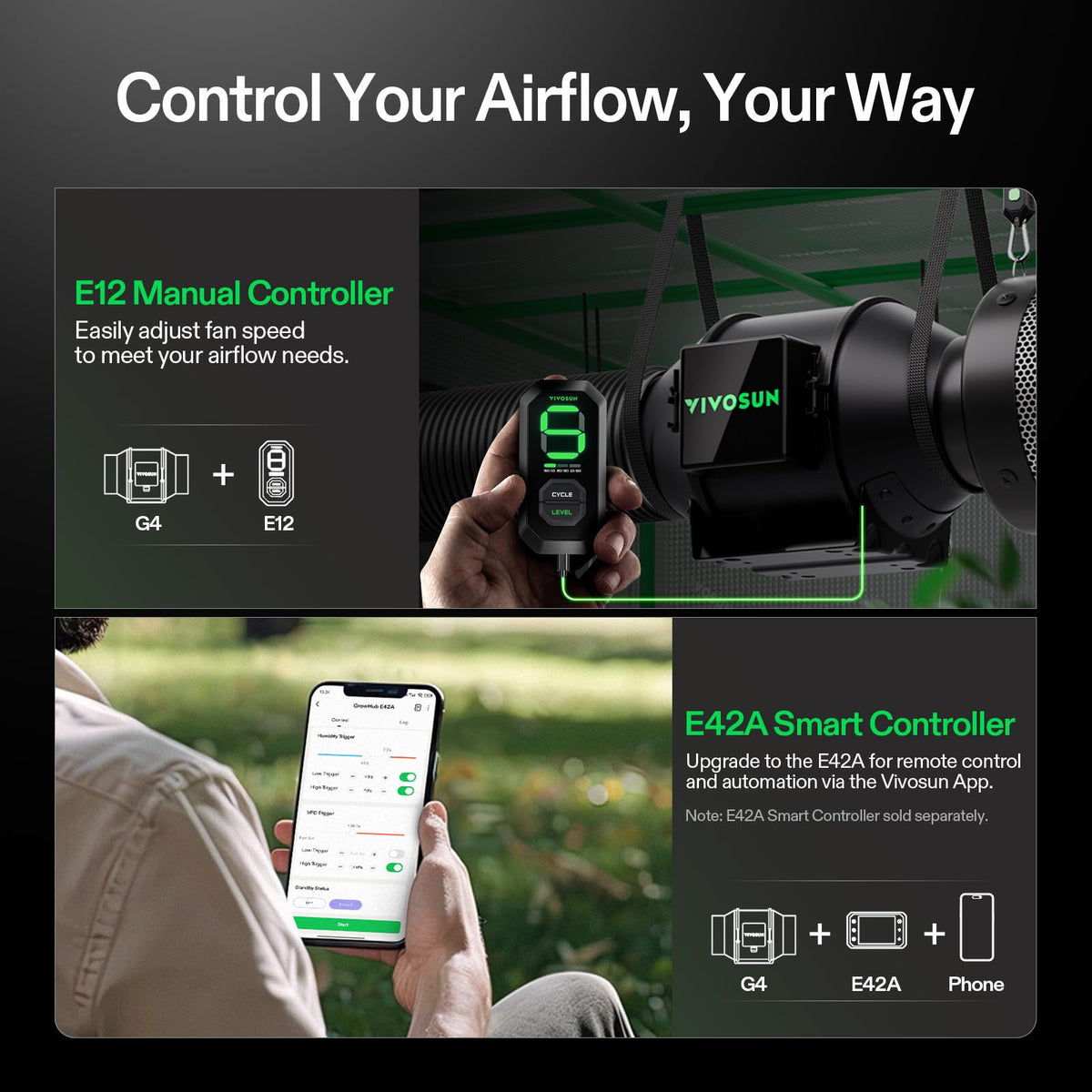 Quiet 28 dB operation keeps indoor ventilation unobtrusive